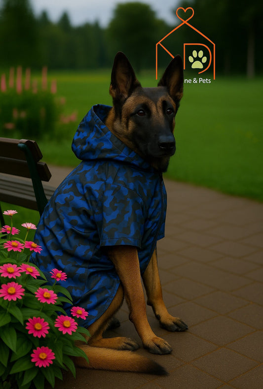 Impermeable Essentials BIG Azul Negro