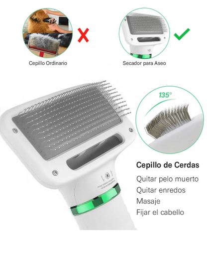 Cepillo Secador para Mascotas